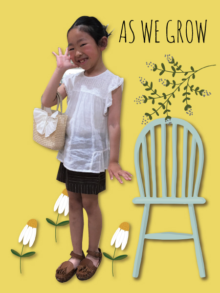 AS WE GROWリネンパンツ